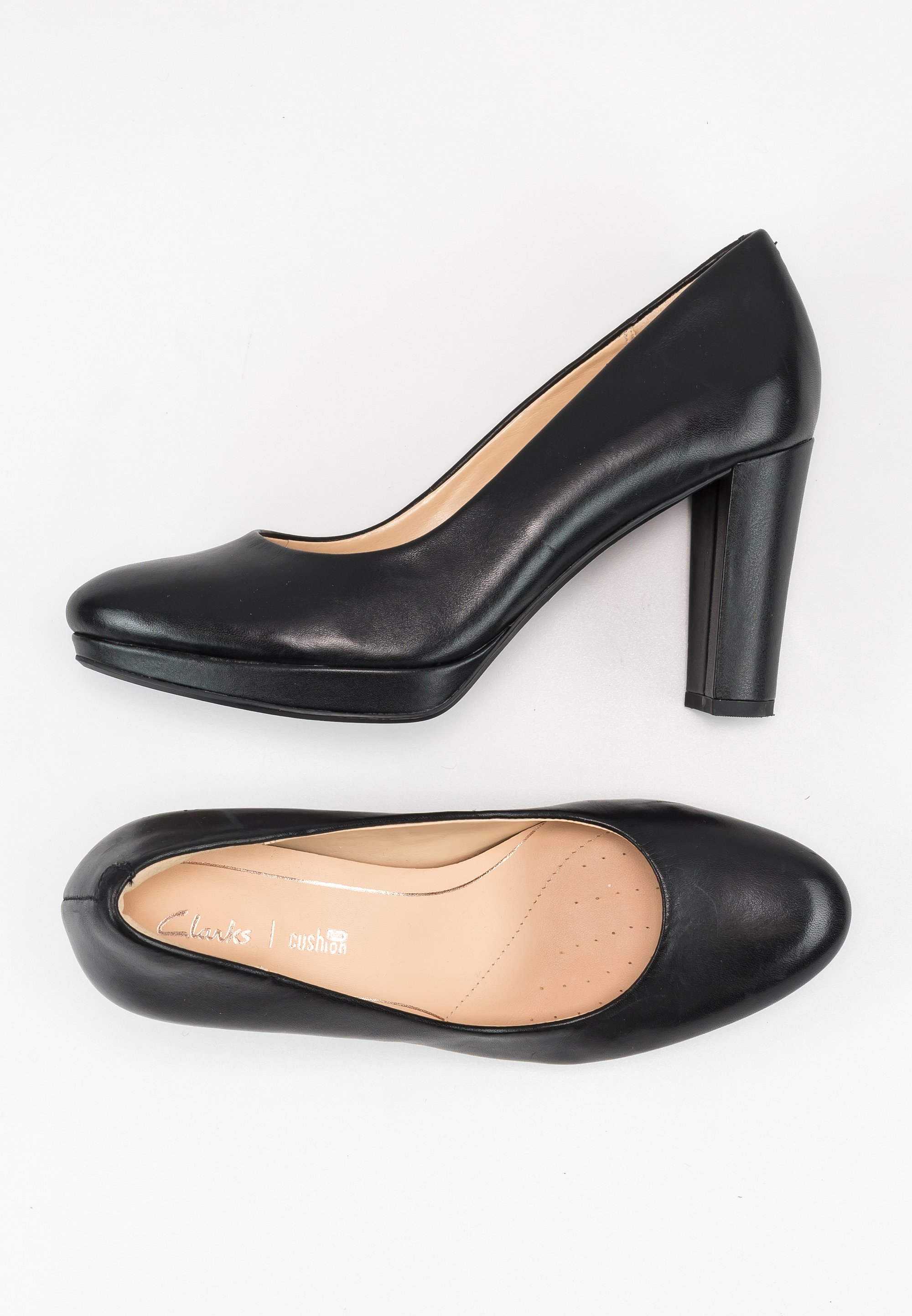 Clarks High heels black (Pre-owned) Zalando