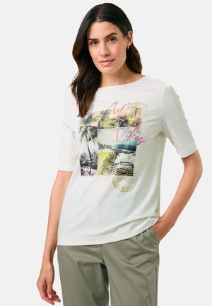 Gerry Weber T-Shirt print - off wh multi colour collage