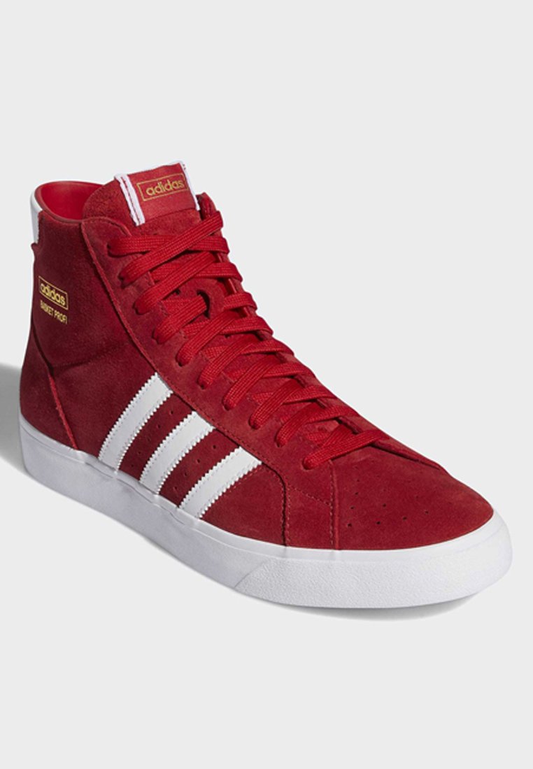 adidas Originals BASKET PROFI VULCANIZED SHOES - Sneakers hoog - red/Rood -  Zalando.nl
