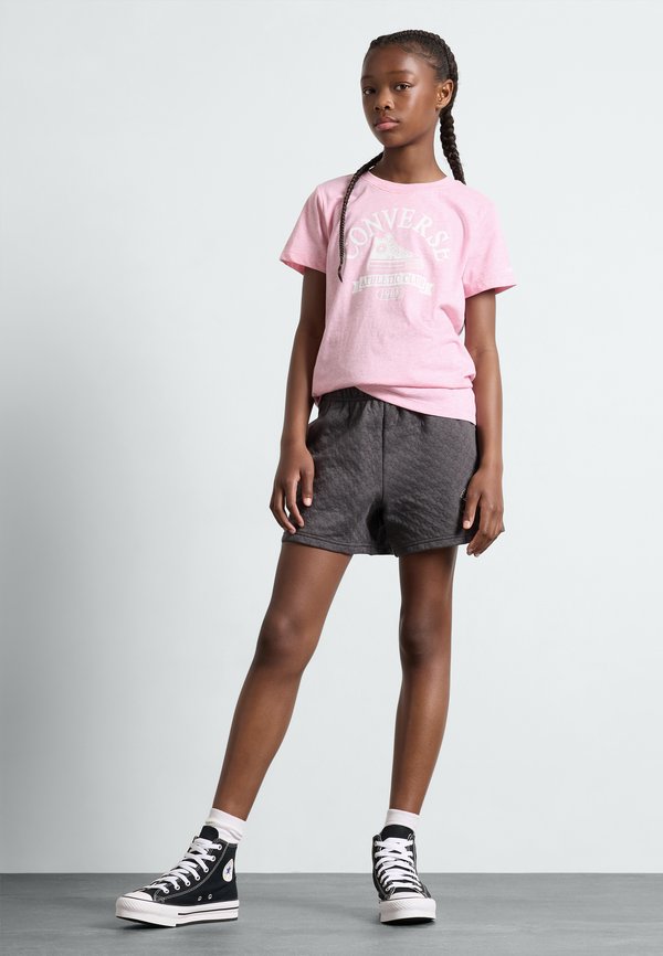 CHUCK TAYLOR  - Print T-shirt - light jellyfish jitter heather4