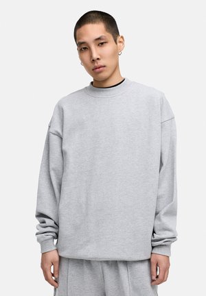 CREW-NECK - Sweatshirt - light grey melange