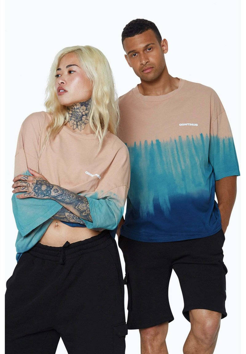 Hype T-shirt print meerkleurig