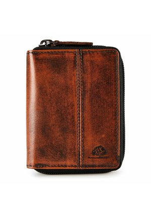 DESTRESSED RFID SCHUTZ - Portemonnee - rusty orange