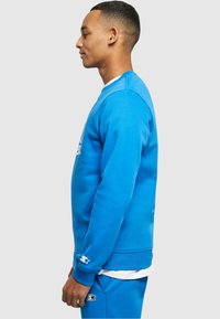 Starter LOGO CREWNECK - Sweatshirt - blue