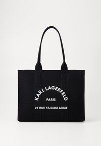 KARL LAGERFELD SQUARE LARGE TOTE Cabas black/noir ZALANDO