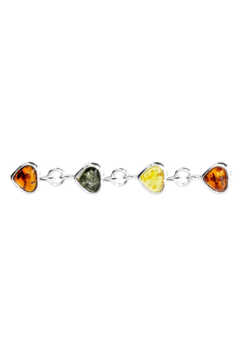 Damen Halsketten | Ostsee-Schmuck KLEINES HERZ Armband silber silberfarben weiß/silberfarben - CT39041 Damen Halsketten | Ostsee-Schmuck KLEINES HERZ Armband silber silberfarben weiß/silberfarben - CT39041
