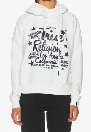 Kapuzenpullover - off-white