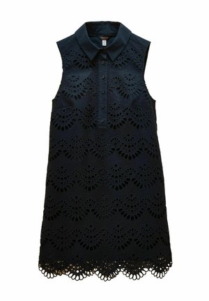 Joules, REGULAR FIT - TAYLOR BRODERIE SHIFT DRESS  . - Vestido camisero - navy