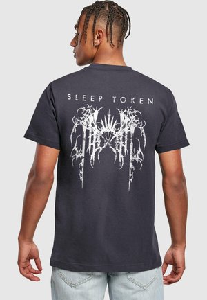 SLEEP TOKEN - GRUNGE LOGO - T-Shirt print - navy