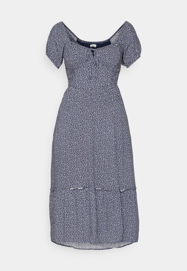 Hollister Sofia Side-Smocked Midi Dress - Maxi dress3