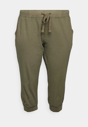 Kaffe Curve CAPRI - Tracksuit bottoms - grape leaf