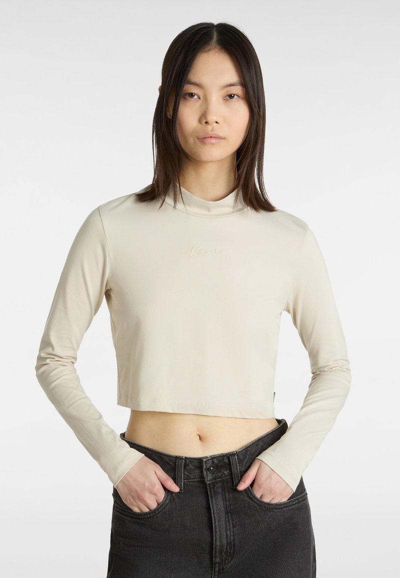 Vans SCRIPT MOCK - Longsleeve - light beige