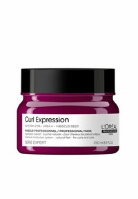 L'Oréal Paris - L'OREAL PROFESSIONNEL CURL EXPRESSION HAIR MASK 250ML - Hårmaske - transparent Miniaturebillede 1
