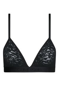 UNLINED TRIANGLE ULTRA SOFT LACE - Trekants-bh'er - black