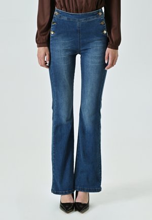 Flared Jeans - light blue