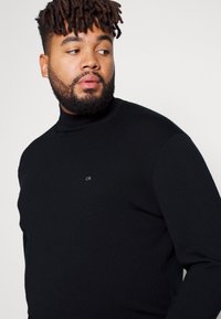 Calvin Klein SUPERIOR MOCK - Camisola - black