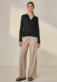Next Långärmad tröja - black