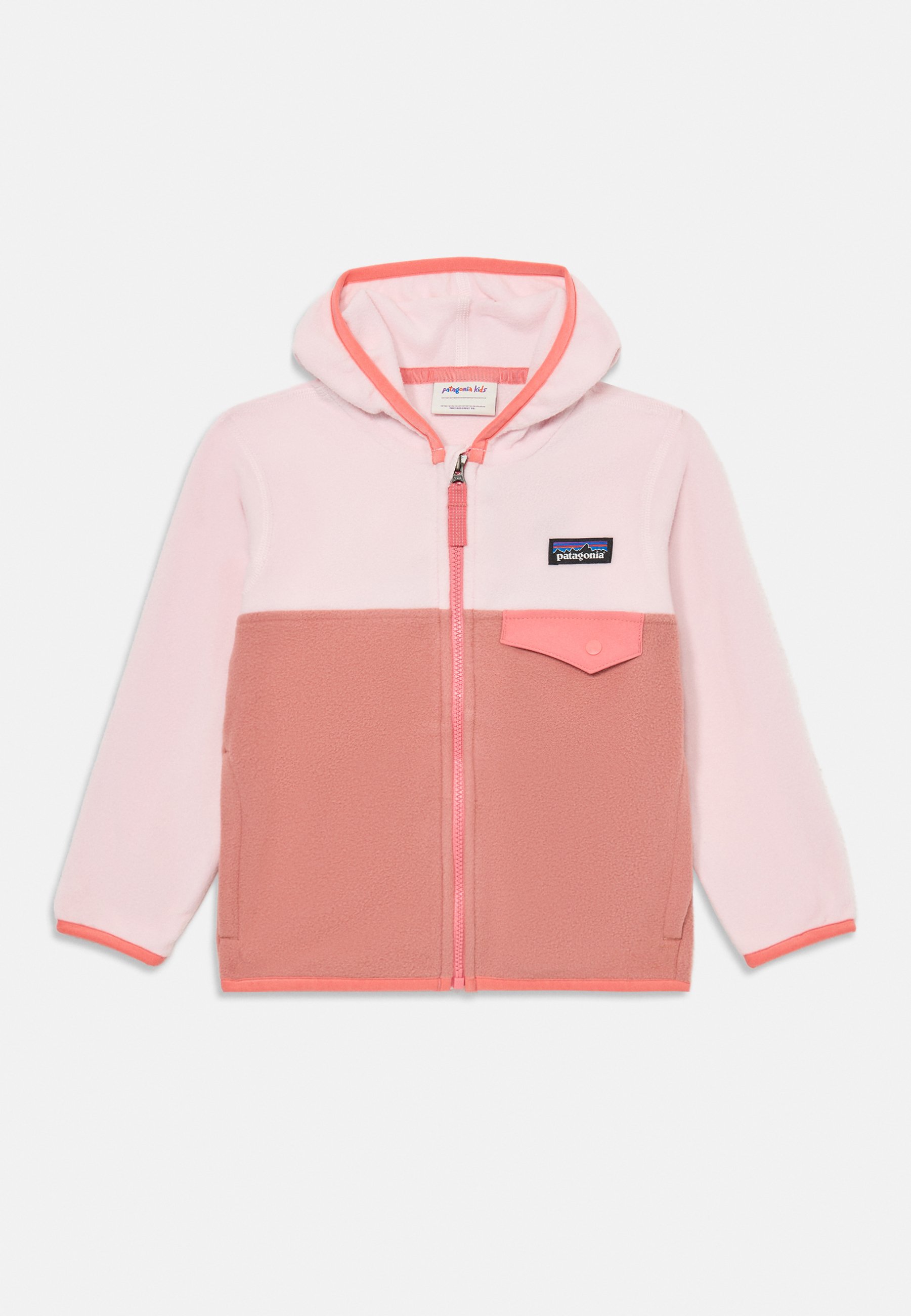 Patagonia BABY SNAP UNISEX Forro polar moment pink/rosa