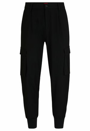 HUGO GLAVIN - Pantaloni cargo - black one