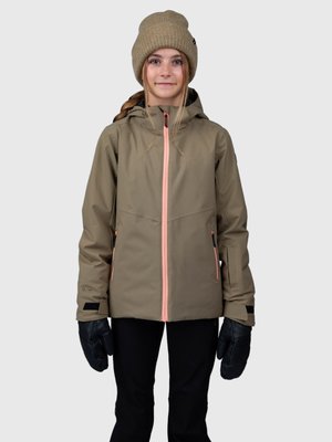 SCIALENY GIRLS SNOW JACKET - Chaqueta de snowboard - dusky green