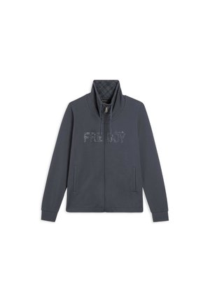 TURTLENECK - Felpa con zip - blue
