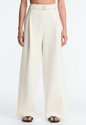 OYSHO, Pantalon classique - pale ecru