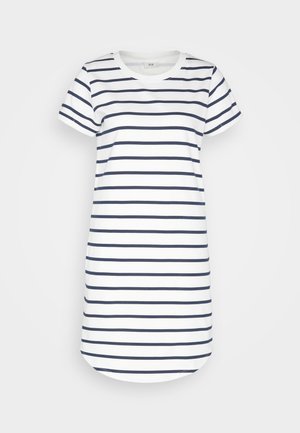 JDY, Sweat JDYIVY Short - Vapaa-ajan mekko - cloud dancer/black iris