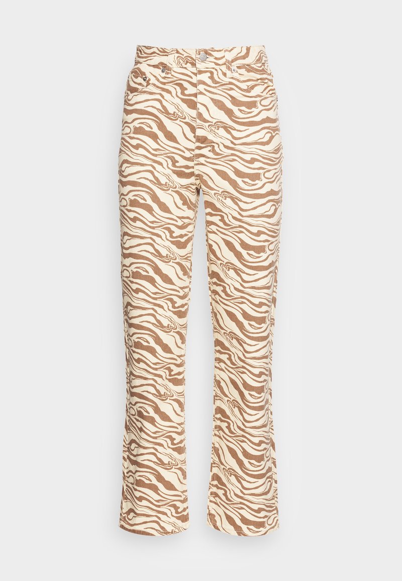 EDITED Straight leg jeans beige