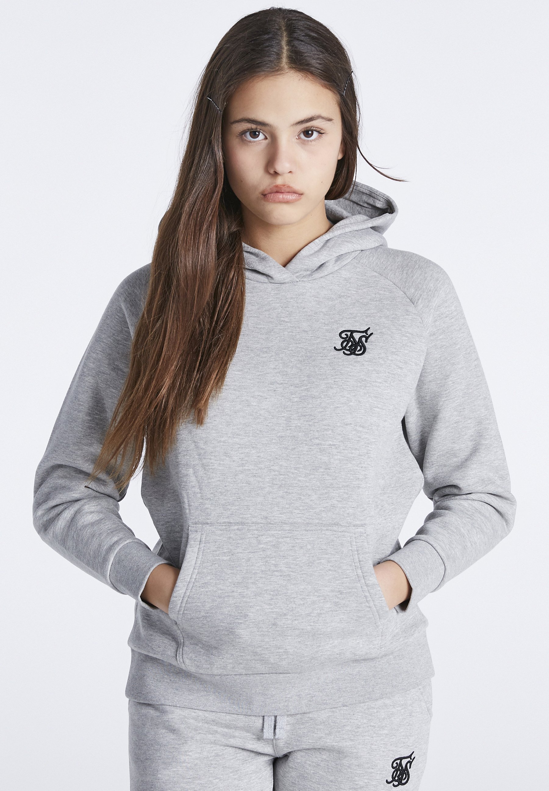SIKSILK Sudadera - grey marl/gris - Zalando.es