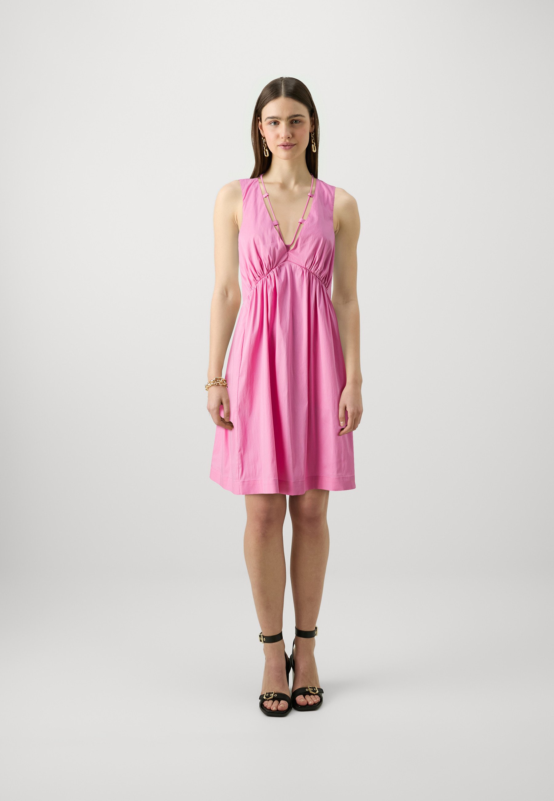 ワンピース PINKO Woman Dress Pink 104950A2G4 RN4 donna-abbigliamento-abiti-