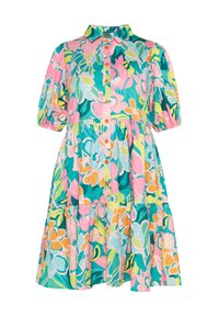 usha Abito a camicia - green multicolor