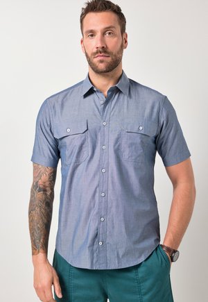 JP1880, Hemd - blue denim