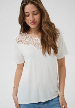 Cream, CRCONNIE T-SHIRT - T-shirt basique - snow white