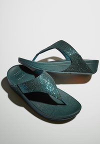 FitFlop LULU TOE POST - BALL - Teensandalen - blauw