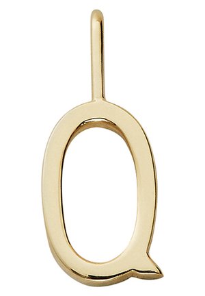 Design Letters LETTER CHARM 10MM A-Z 18K GOLD-PLATED - Anhänger - gold-coloured