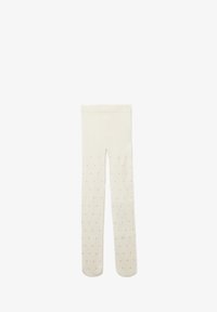 Selezionato, bianco latte pois glitter