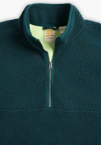 Levi's® SHORELINE HALF ZIP - Fleecegenser - deep sea moss
