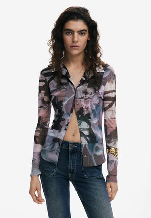 Desigual Button-down blouse - black
