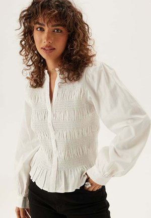 V-NECK - Blus - white