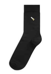 Next EMBROIDERED FIVE PACK - Calze - black