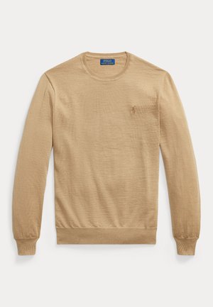 Polo Ralph Lauren, WASHABLE WOOL CREWNECK SWEATER - Jersey de punto - jicama brown heather