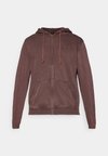 ICONS FULL ZIP HOODIE - Sweatjacke - bordeaux