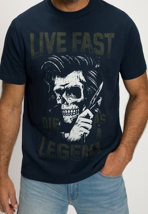 Camiseta estampada - dark blue