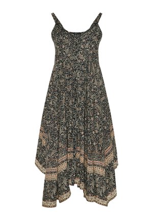 Yours Clothing, WOMEN'S MIDI DRESSES - Hverdagskjole - black