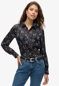 Superdry & Co Skjortebluser - autumn meadow black