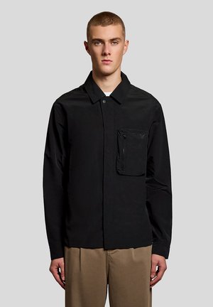 LIGHTWEIGHT RIPSTOP OVERSHIRT - Overgangsjakke - jet black