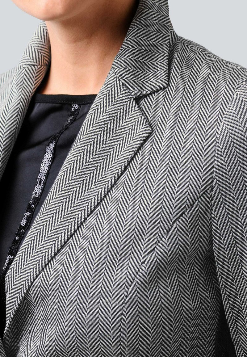 Damen Leichte Jacken | Alba Moda Blazer grau,schwarz/schwarz - QB76495 Damen Leichte Jacken | Alba Moda Blazer grau,schwarz/schwarz - QB76495