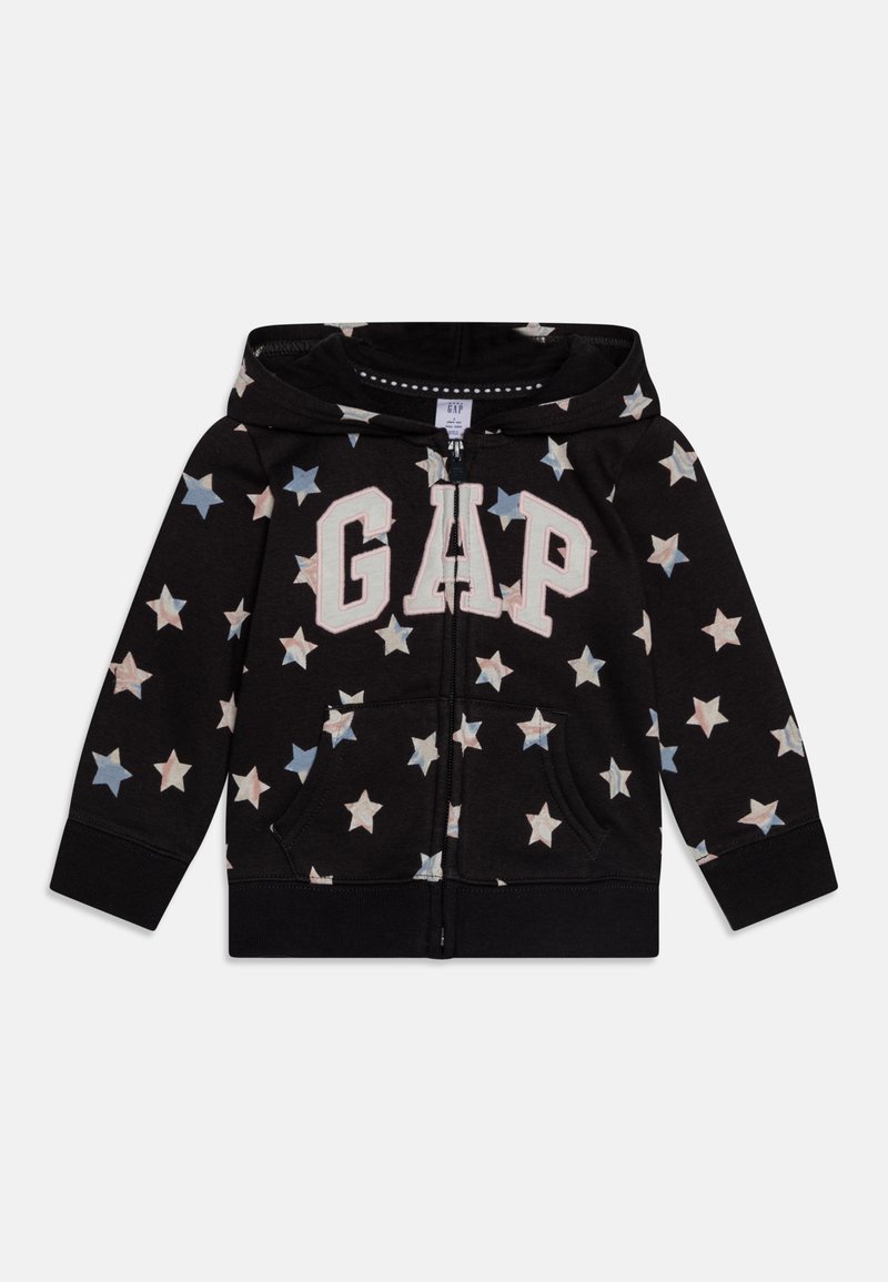 GAP LOGO TODDLER GIRL Zipup sweatshirt moonless night/black