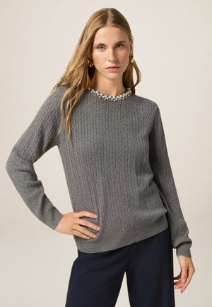 MAGLIA GIROCOLLO  - Trui - grigio