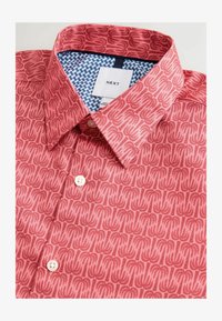 Sélectionné, red palm geometric